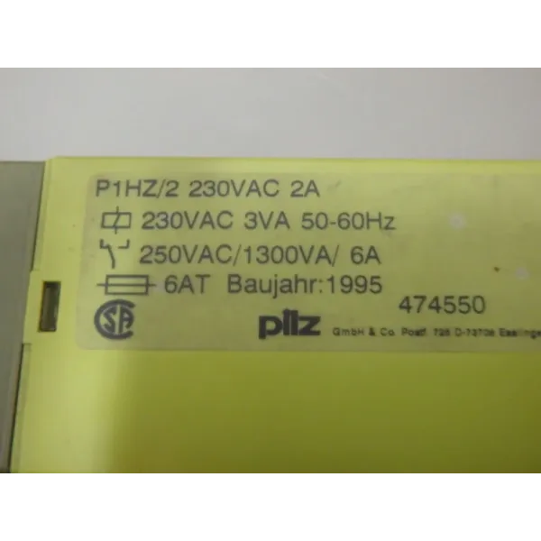 PILZ 474550