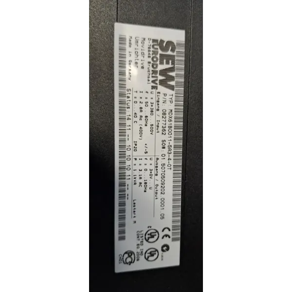 SEW EURODRIVE  MDX61B0011-5A3-4-0T