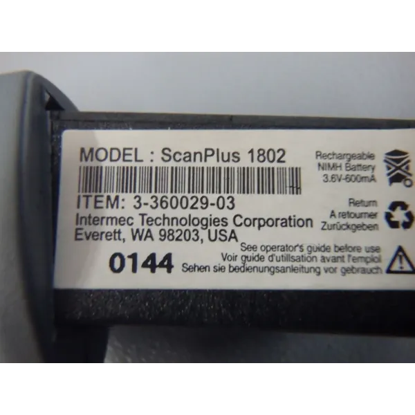 INTERMEC SCANPLUS1802