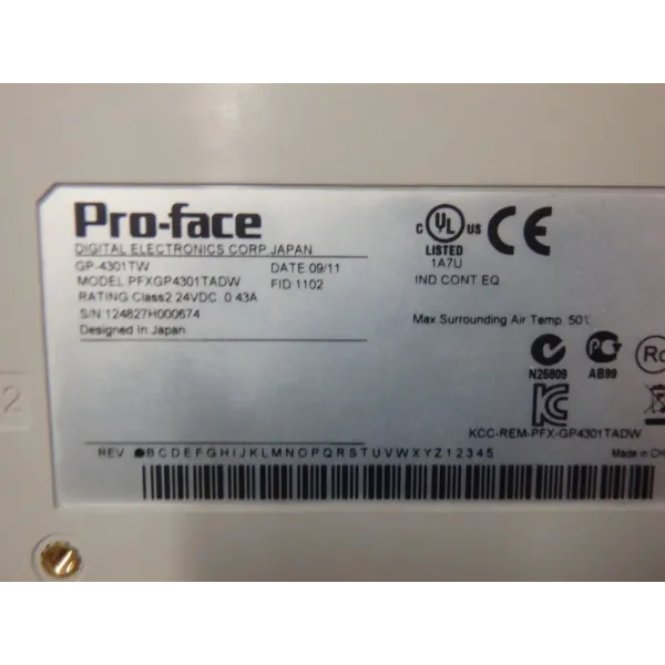 PROFACE  PFXGP4301TADW