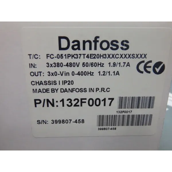 DANFOSS  132F0017