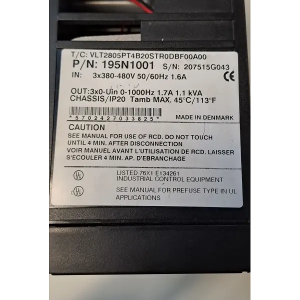 DANFOSS  195N1001