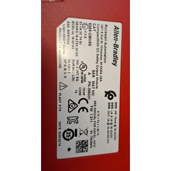 ALLEN BRADLEY  5069-OBV8S