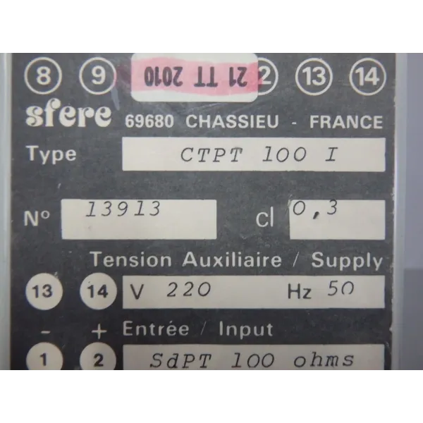 SFERE CTPT100I