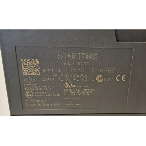 SIEMENS 6ES7315-2FH13-0AB0