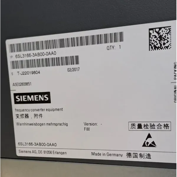 SIEMENS 6SE3210-1SE31-1UA0