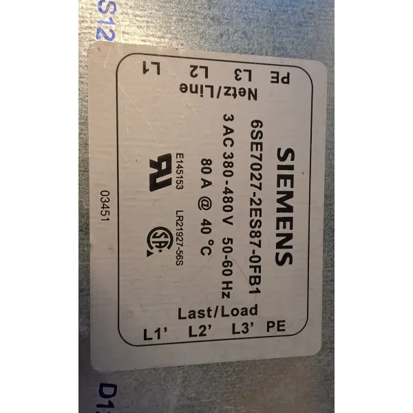 SIEMENS 6SE7027-2ES87-0FB1