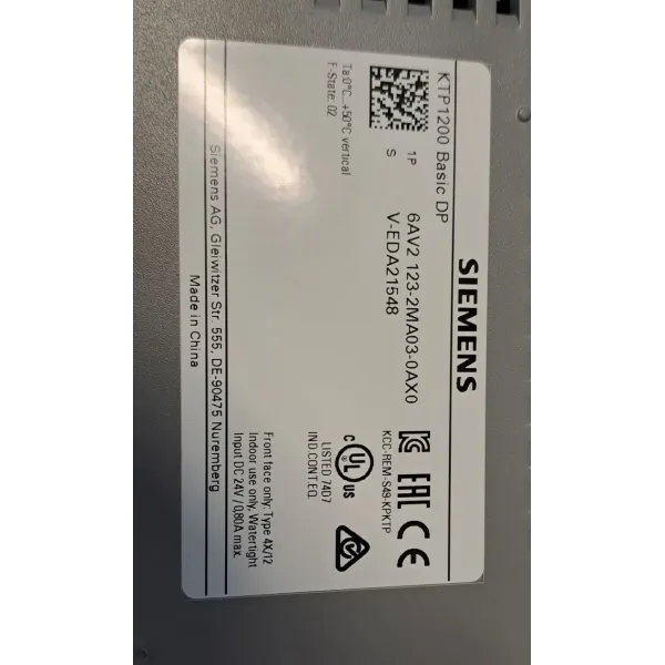 SIEMENS 6AV2123-2MA03-0AX0