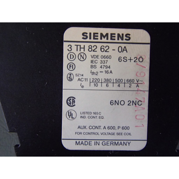 SIEMENS 3TH8262-0A