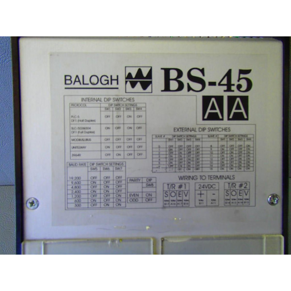 BALOGH BS-45REVB