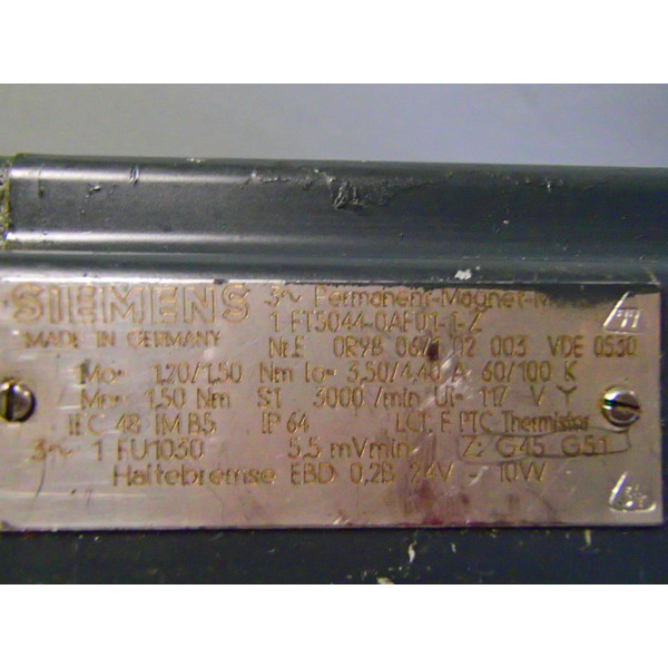 SIEMENS 1FT5044-0AF01-1-Z