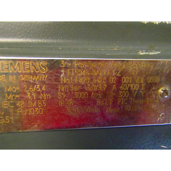 SIEMENS 1FT5046-0AF71-1-Z