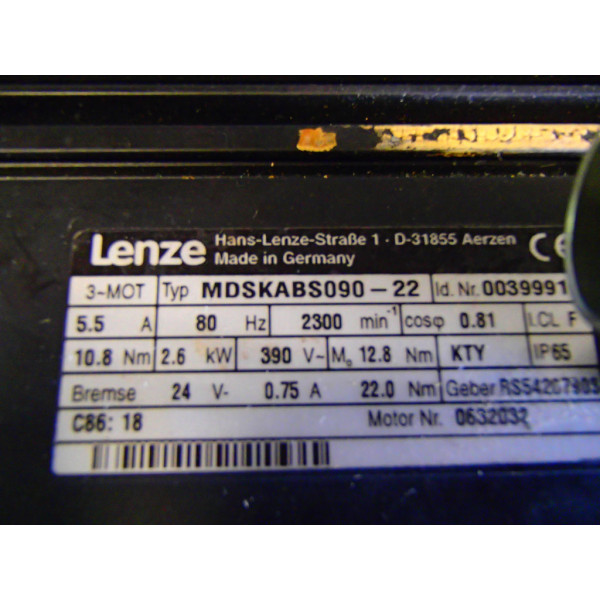 LENZE MDSKABS090-22