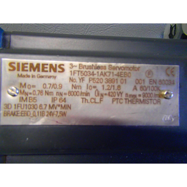 SIEMENS 1FT5034-1AK71-4EB0