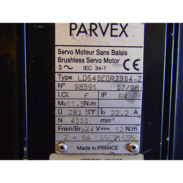 PARVEX LD640EGR2304-Z