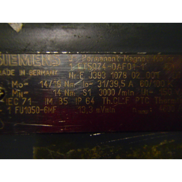 SIEMENS 1FT5074-0AF01-1