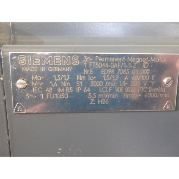 SIEMENS 1FT5044-0AF71-1-Z