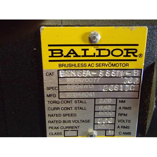 BALDOR BSM63A-333DI-B70020617C