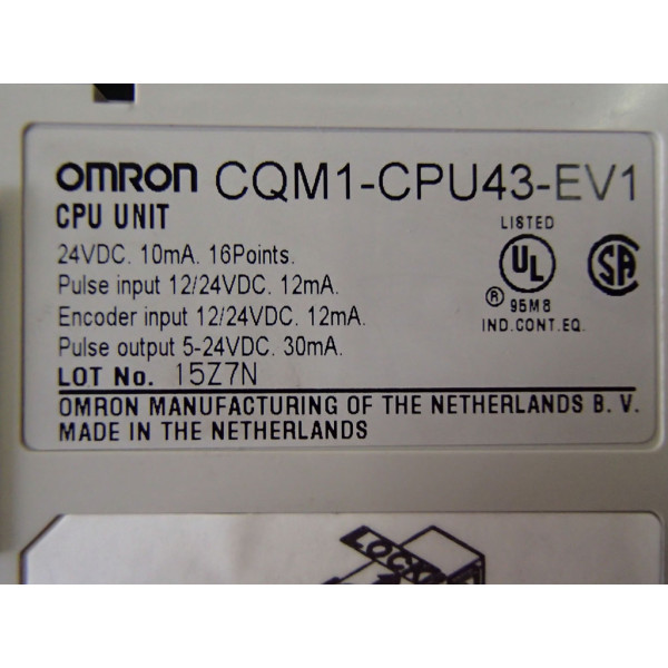 OMRON CQM1-CPU43-EV1