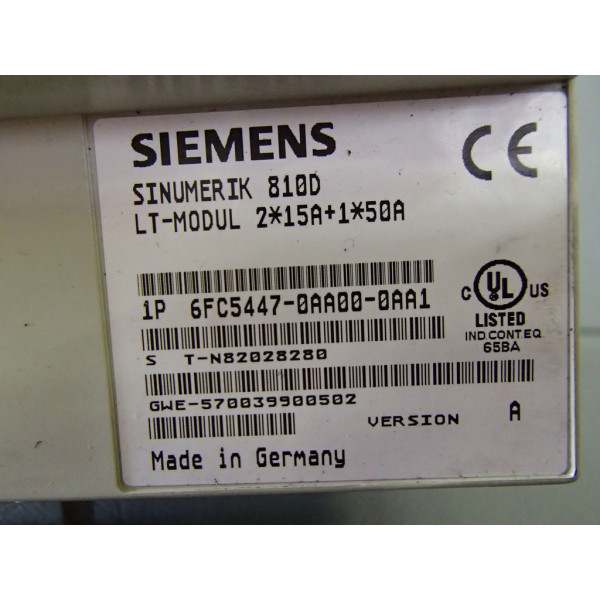 SIEMENS 6FC5447-0AA00-0AA1