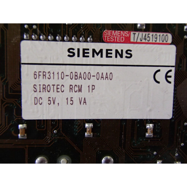 SIEMENS 6FR3110-0BA00-0AA0