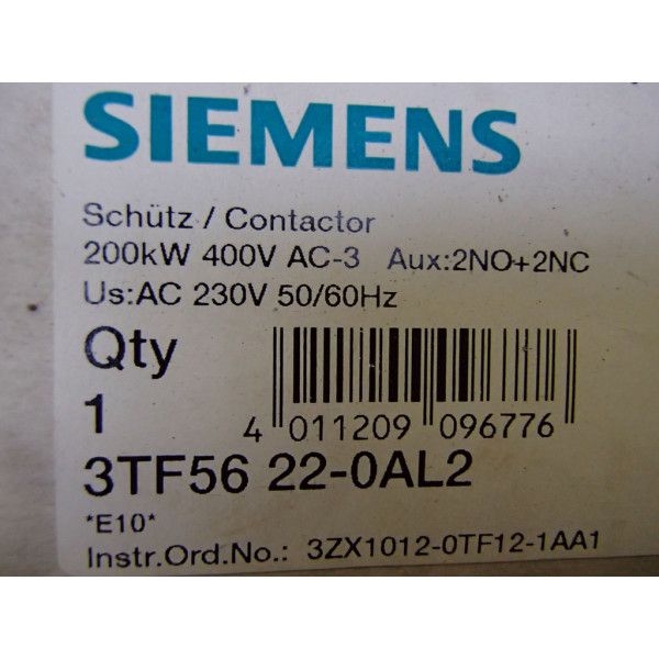 SIEMENS 3TF5622-0AL2