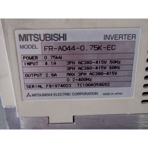 MITSUBISHI  FR-A044-0.75K-EC