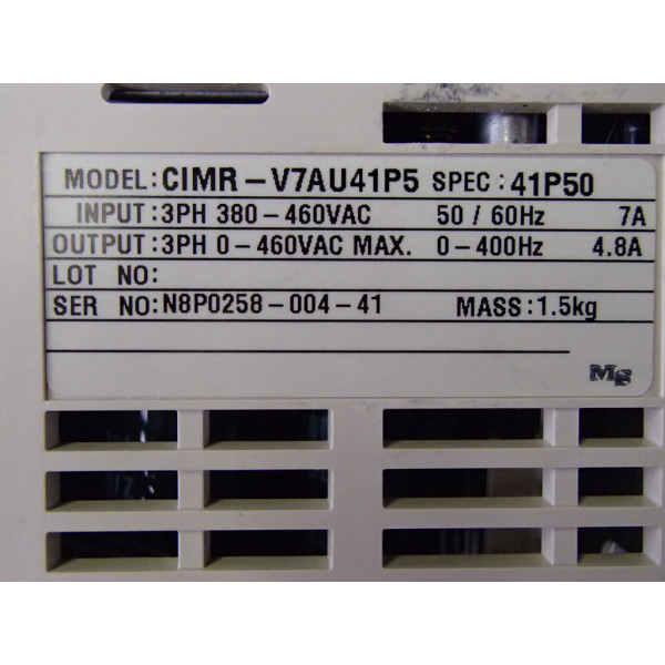 YASKAWA CIMR-V7AU41P5