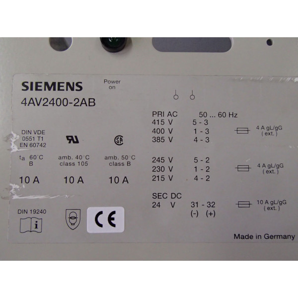 SIEMENS 4AV2400-2AB