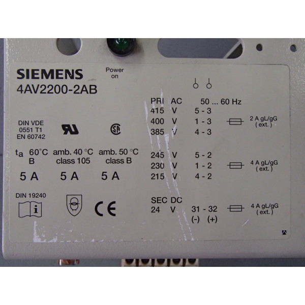 SIEMENS  4AV2200-2AB