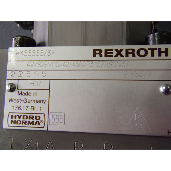 REXROTH 4WS2EM10-42/45B2T315Z8SM-37