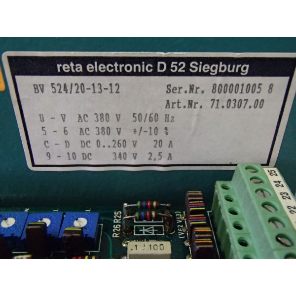RETA ELECTRONIC BV524/2013-12