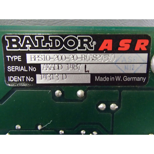 BALDOR BPS10-200-20-R(AS275V)