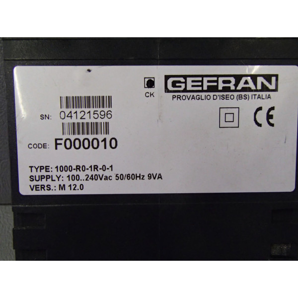 GEFRAN 1000-RO-1R-0-1
