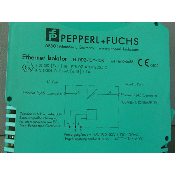 PEPPERL+FUCHS EI-0D2-10Y-10B