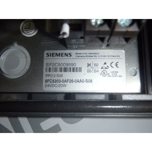 SIEMENS 6FC5203-0AF26-0AA0-S08