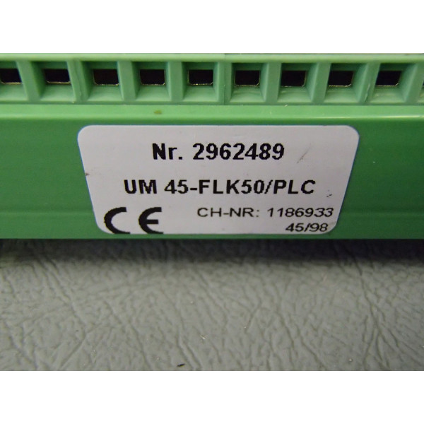 PHOENIX CONTACT UM45-FLK50/PLC