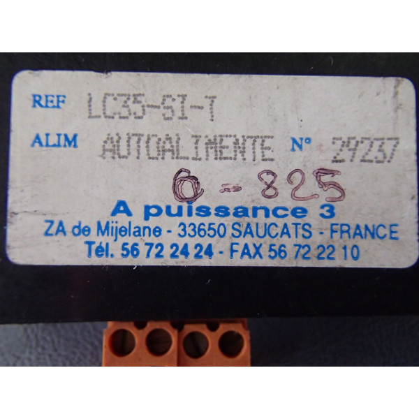 A PUISSANCE 3 LC35SI-T