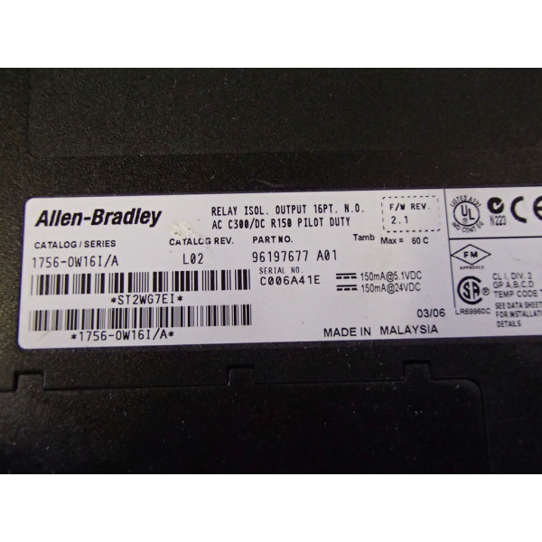 ALLEN-BRADLEY 1756-OW16I/A