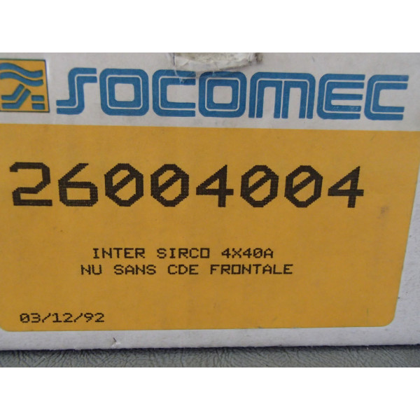SOCOMEC 26004004