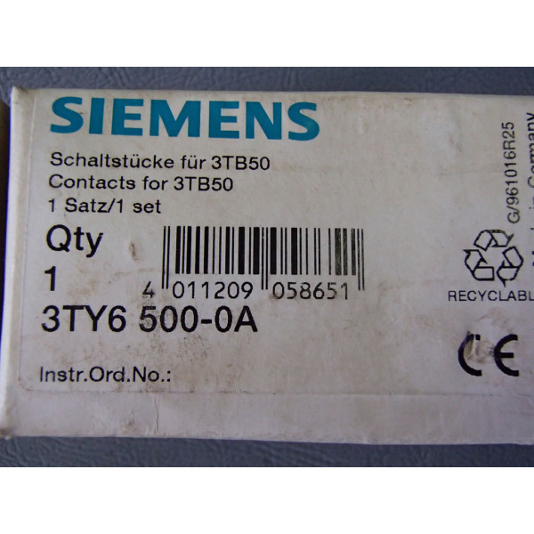 SIEMENS 3TY6500-0A