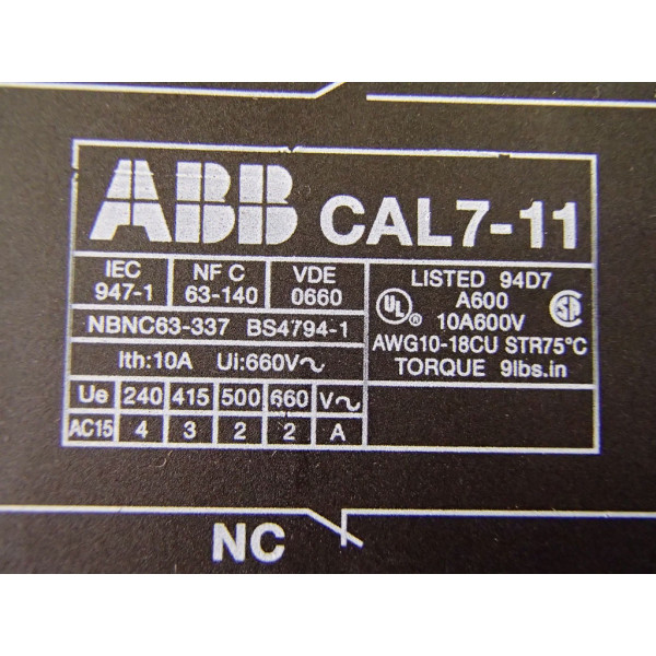 ABB CAL7-11