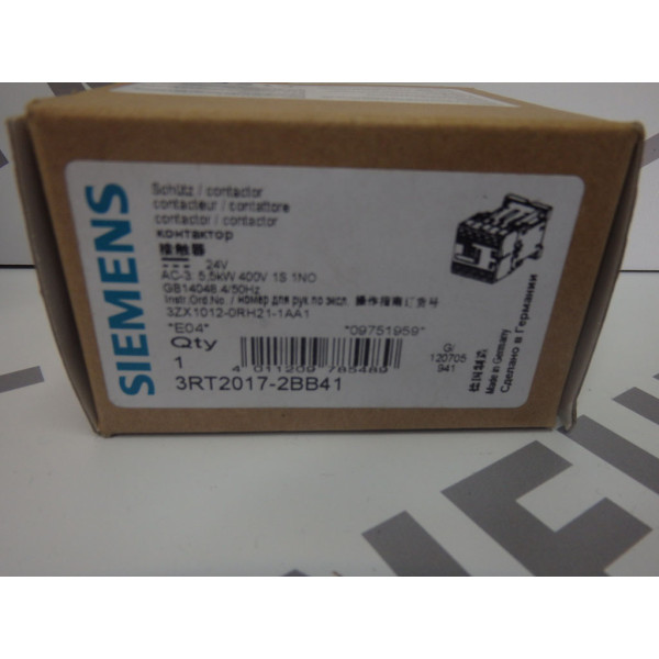 SIEMENS 3RT2017-2BB41