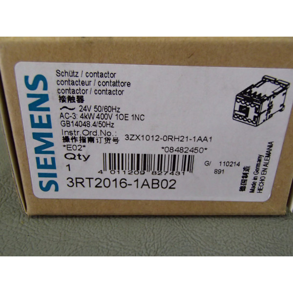 SIEMENS 3RT2016-1AB02