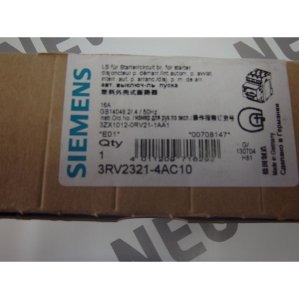 SIEMENS 3RV2321-4AC10