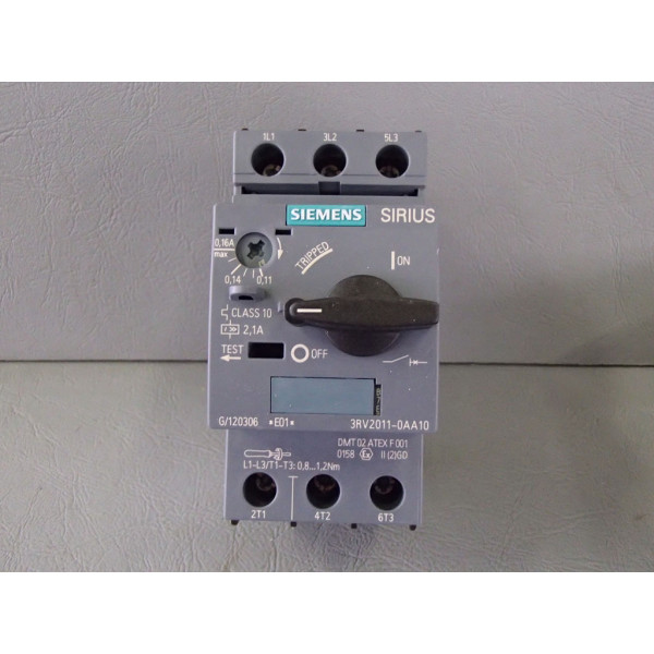 SIEMENS 3RV2011-0AA10