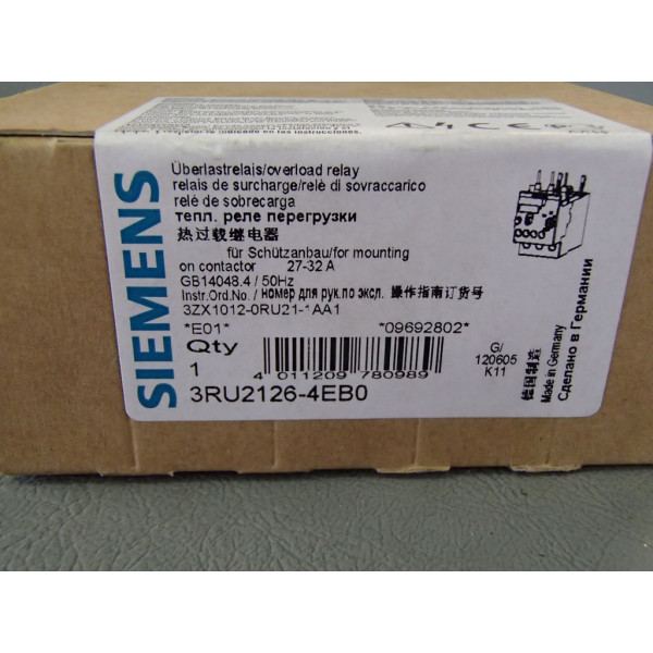 SIEMENS 3RU2126-4EB0