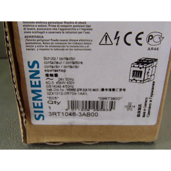 SIEMENS 3RT1046-3AB00