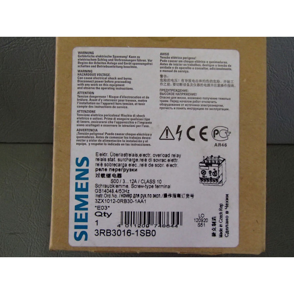 SIEMENS 3RB3016-1SB0