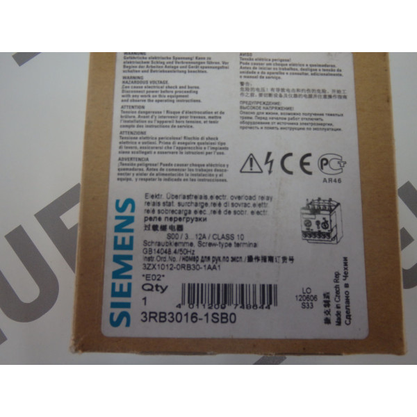 SIEMENS 3RB3016-1SB0